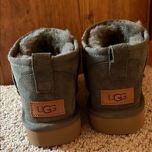 UGG Olive Green Classic Ultra Mini